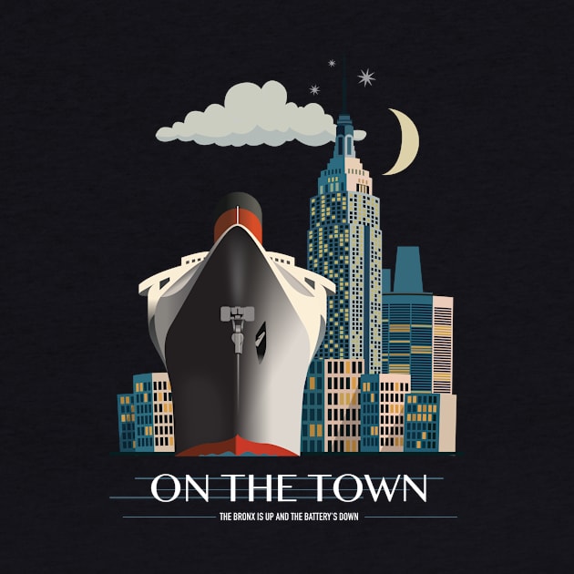 On The Town - Alternative Movie Poster by MoviePosterBoy